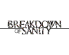Breakdown of Sanity
